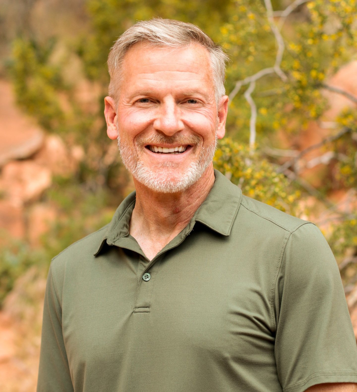 Dr. Troy Graf smiling outdoors